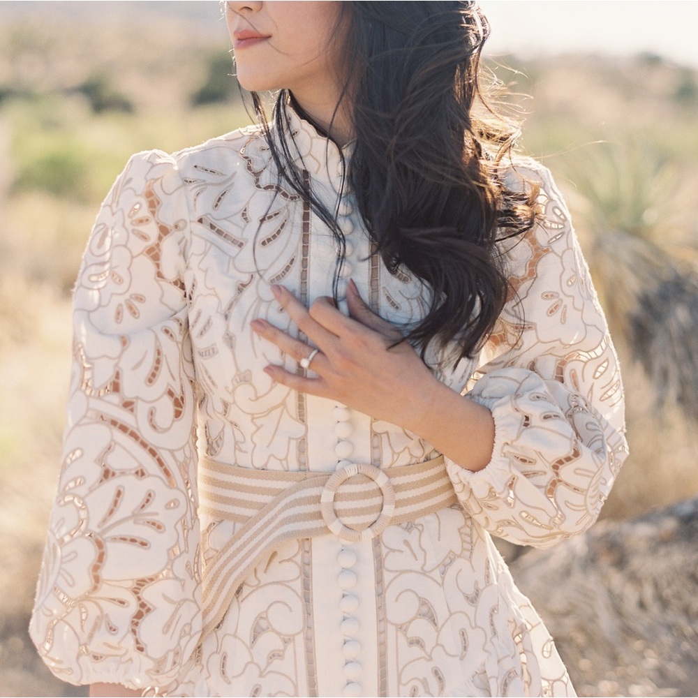 Zimmerman lace mini dress